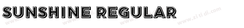 Sunshine Regular字体转换
